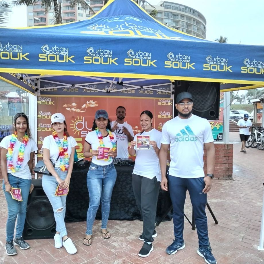 Vanish Media team activating a brand experience at the Durban Summer Souk